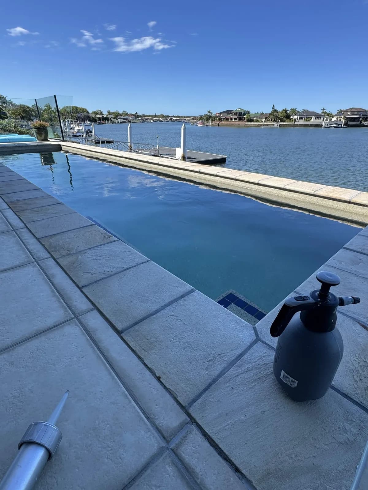 Pool coping